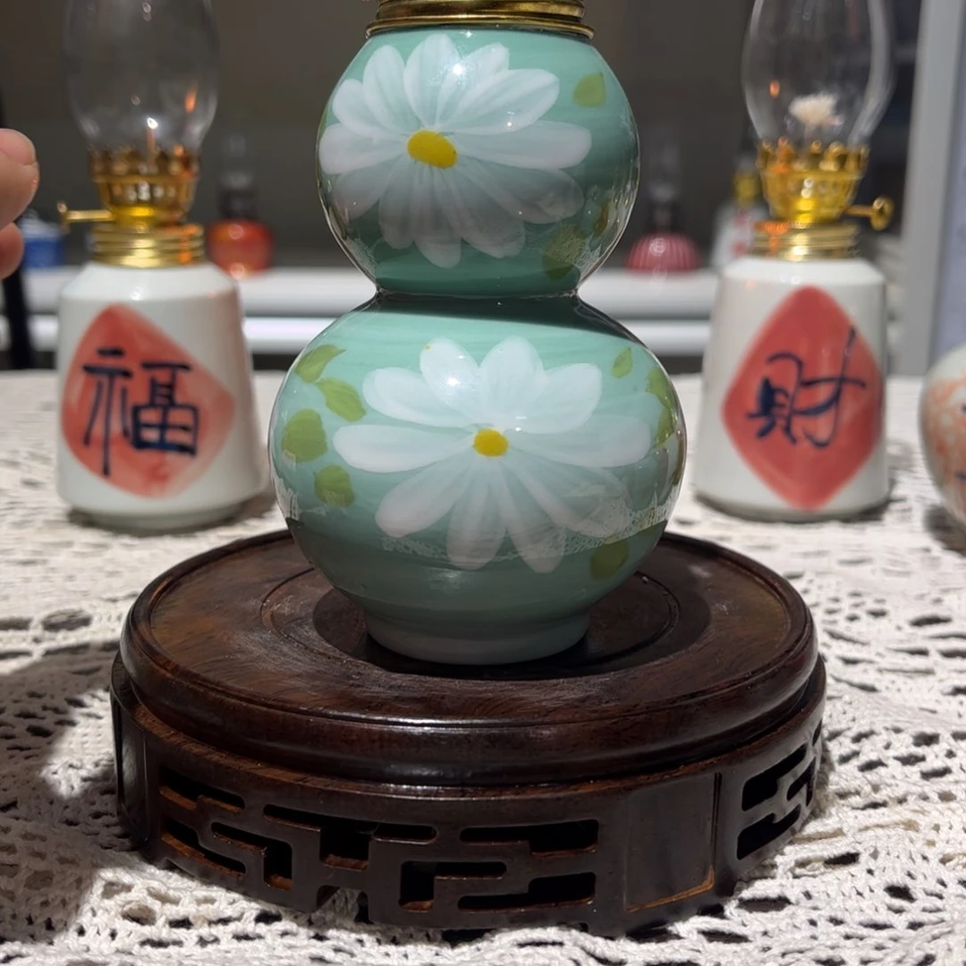 摆件景德镇陶瓷香薰灯