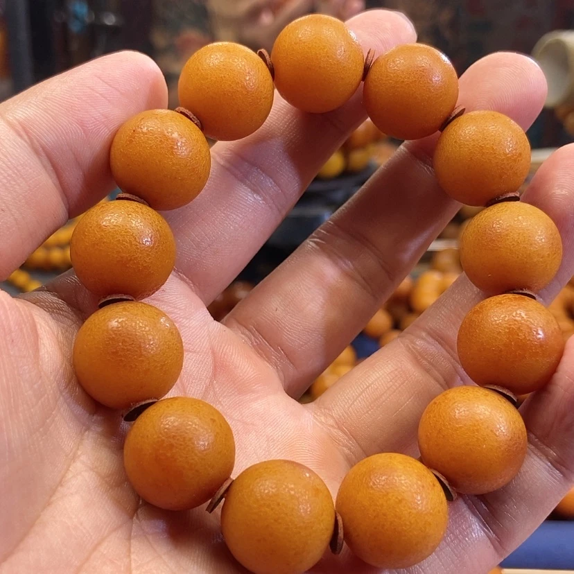 【闪购商品】张*胜磨砂橘皮圆珠17.5