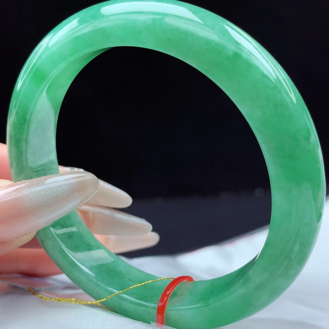 未镶嵌手镯翡翠56圈403