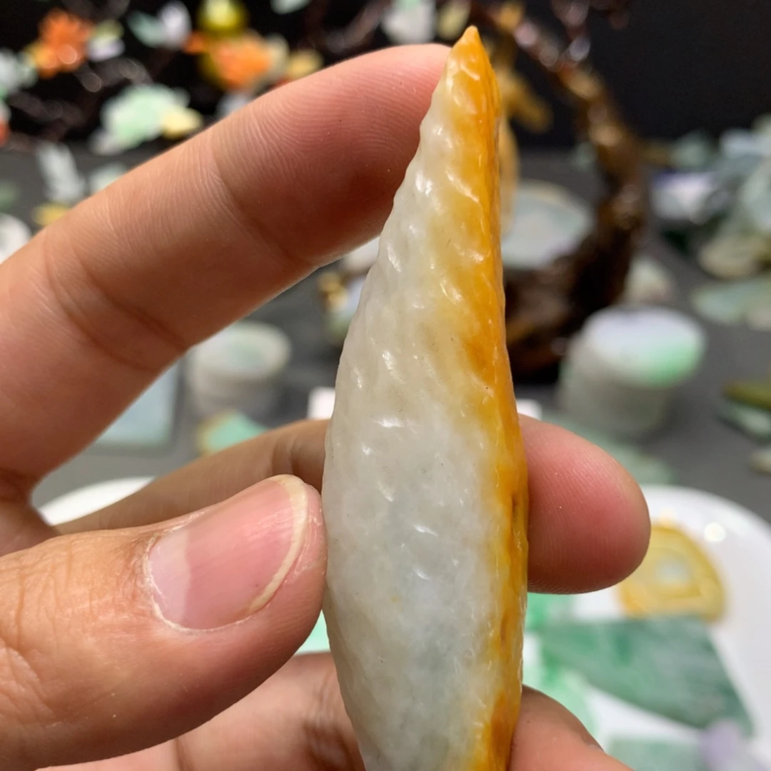 翡翠吊坠(不含链)银S925镶嵌