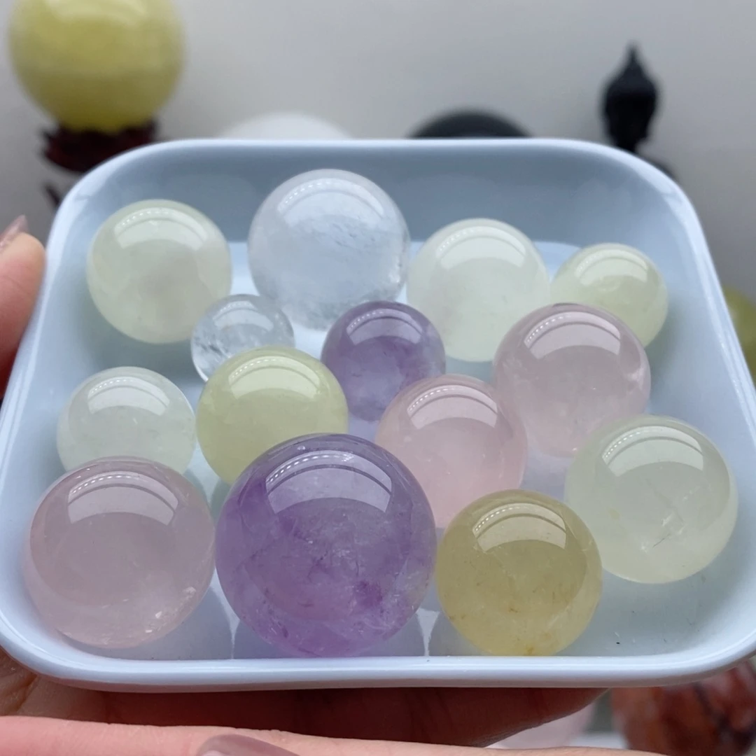 紫晶珠宝半成品未镶嵌桃*妈1