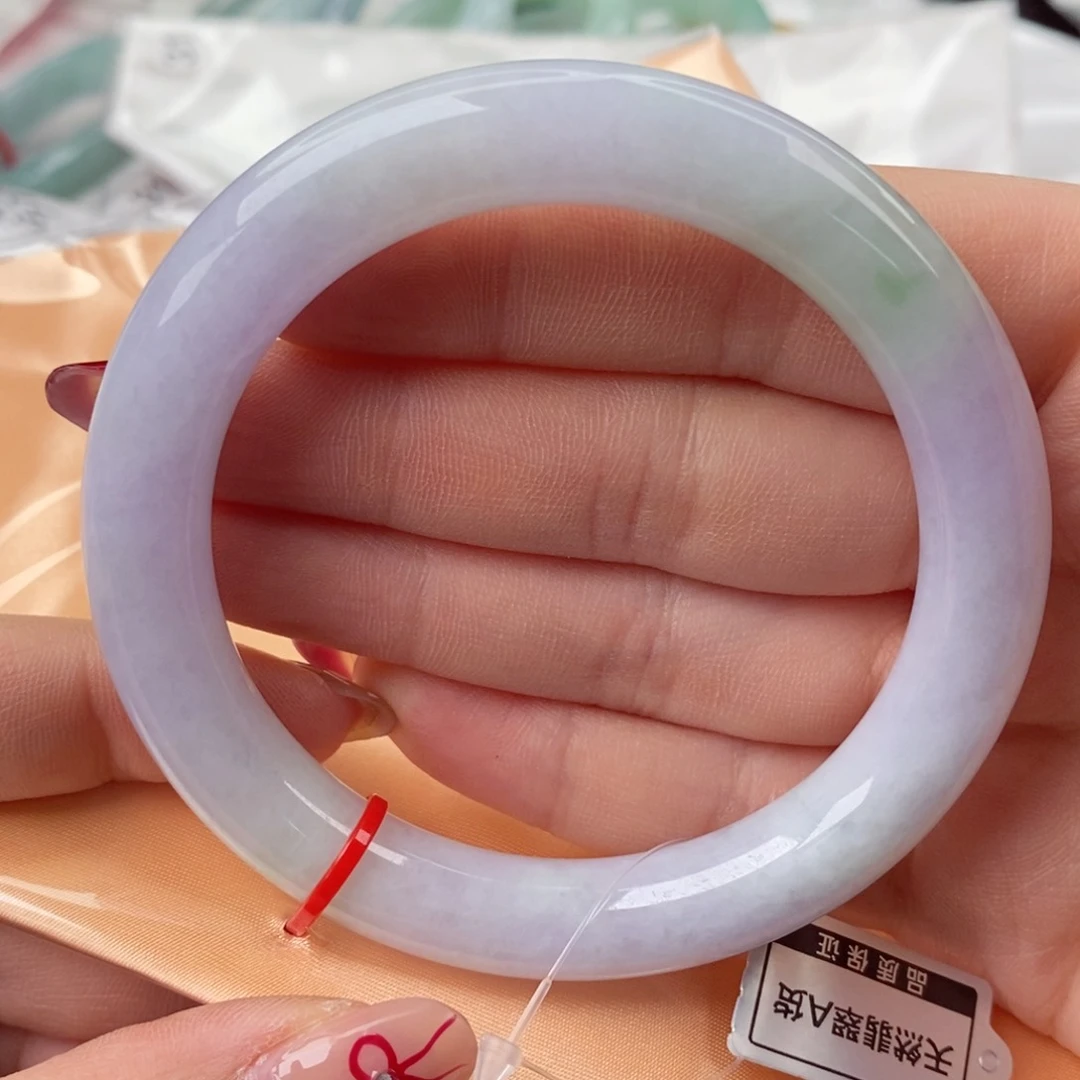 翡翠手镯未镶嵌60圆条