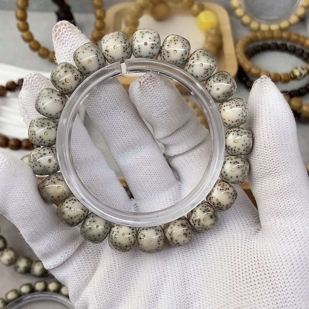 星月菩提手串11青花瓷大留白