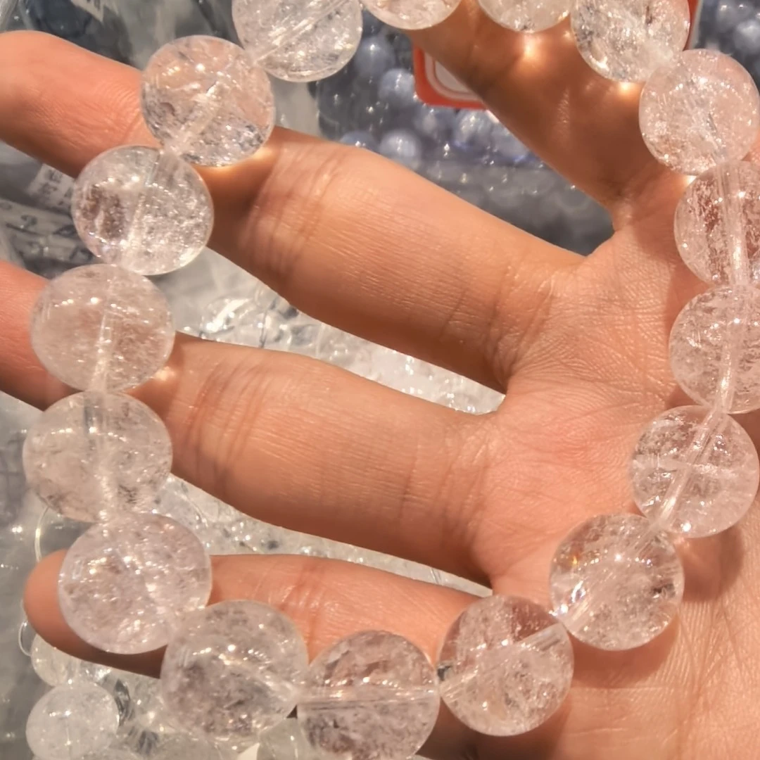 天然水晶饰品水晶手串一物一码下单备注