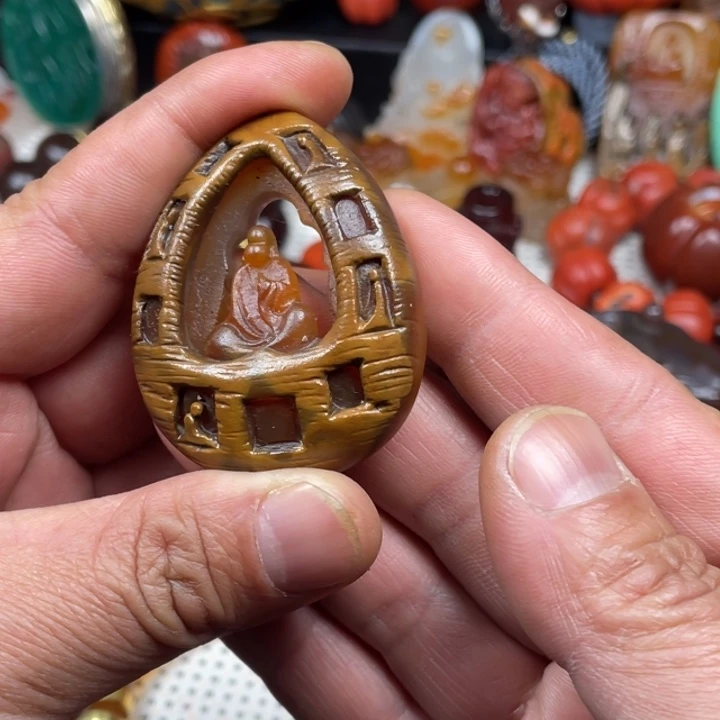 玛瑙/玉髓未镶嵌颈饰