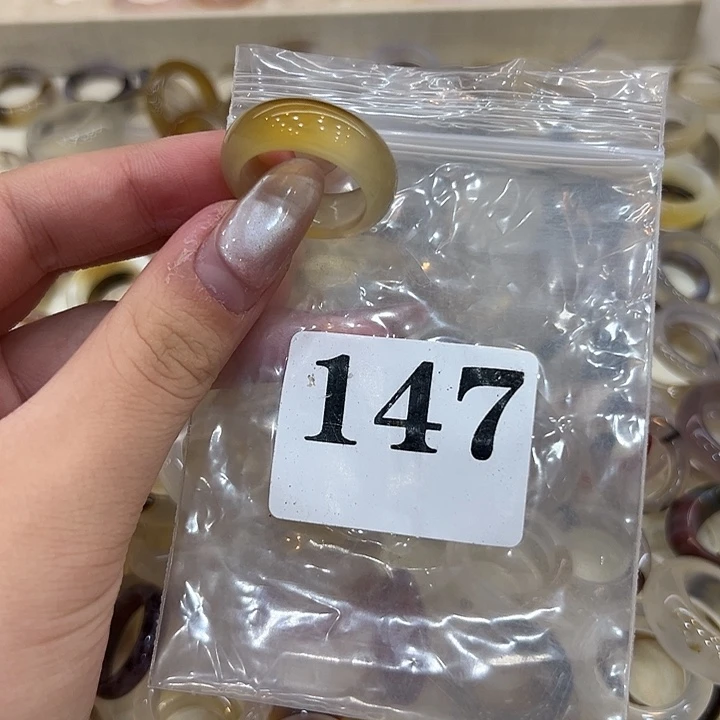 合金戒指玛瑙/玉髓147港20
