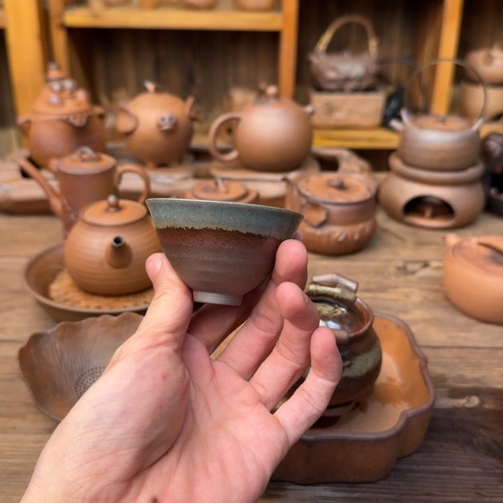 原矿老岩泥茶器系列小