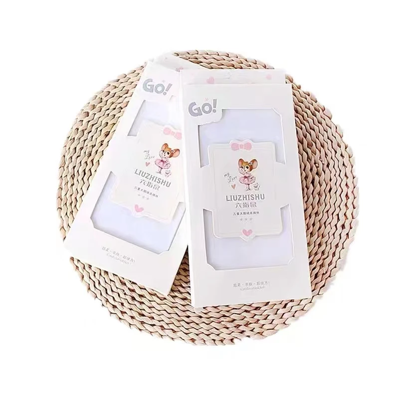 女童连脚白色裤袜