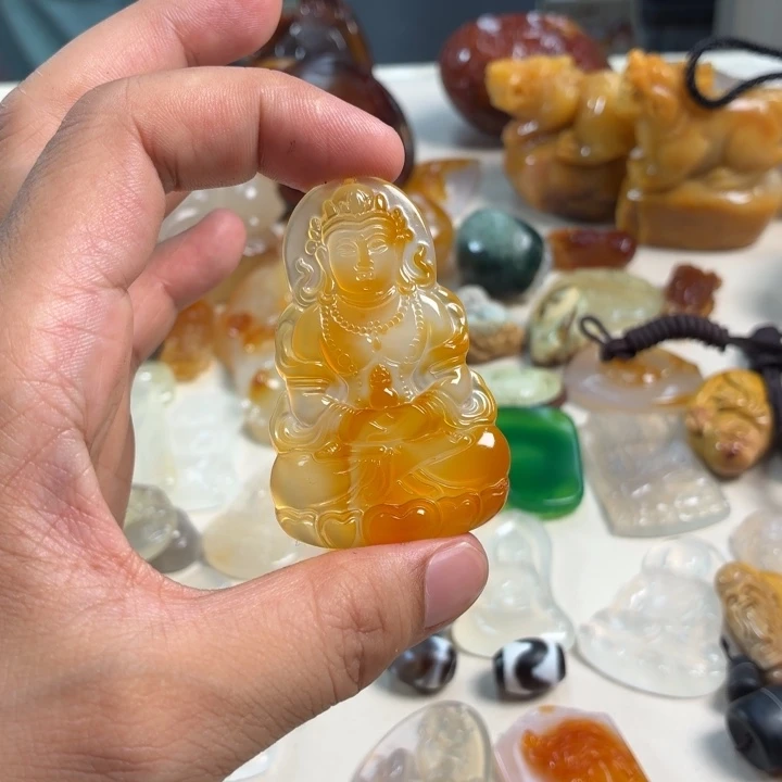 未镶嵌吊坠(不含链)玛瑙/玉髓