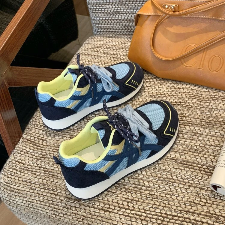 阿甘德训鞋女鞋子2025新款爆款秋季透气网面超火百搭运动休闲板鞋