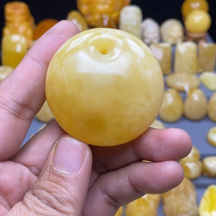 蜜蜡吊坠(不含链)未镶嵌妞*