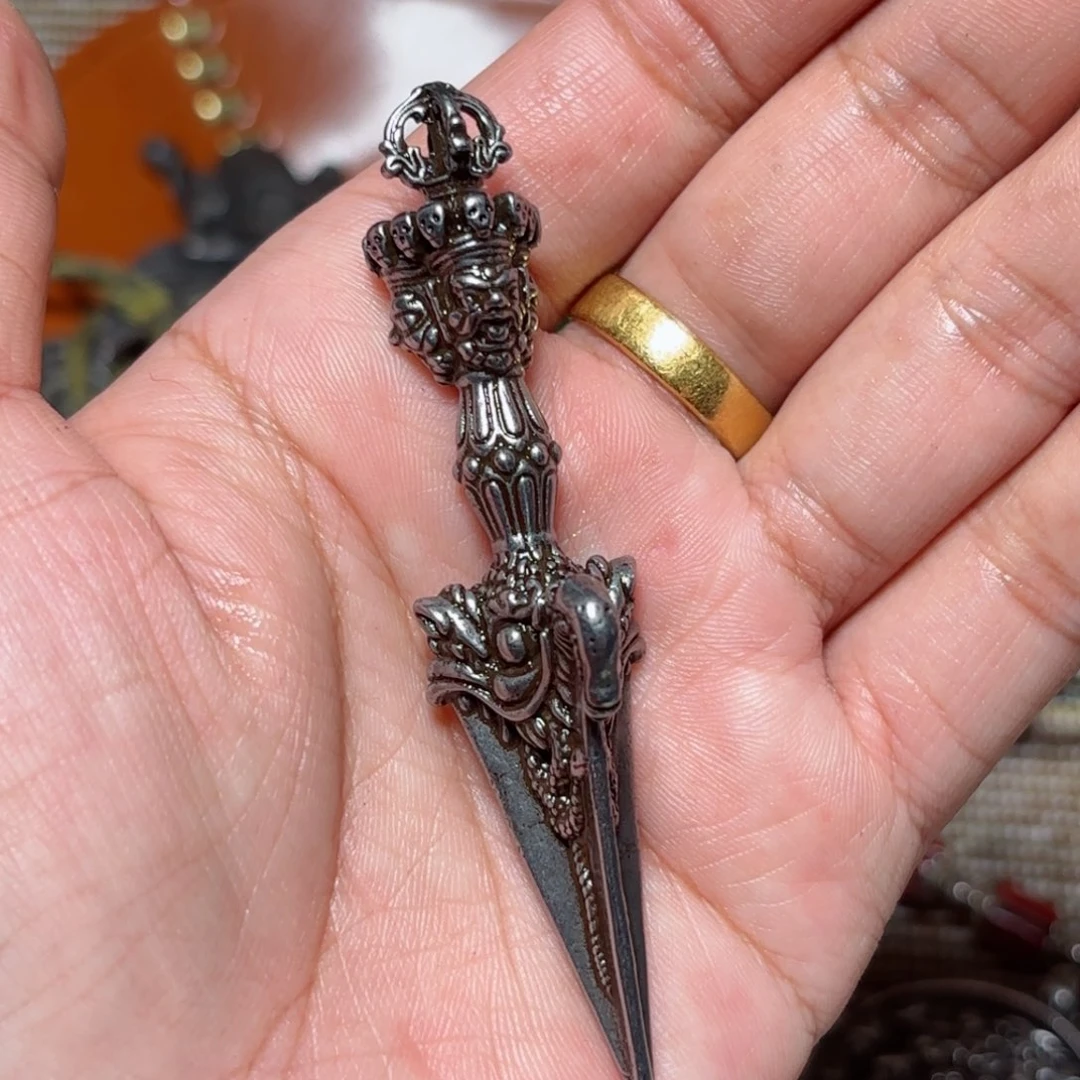 铜星月菩提吊坠项链吊坠