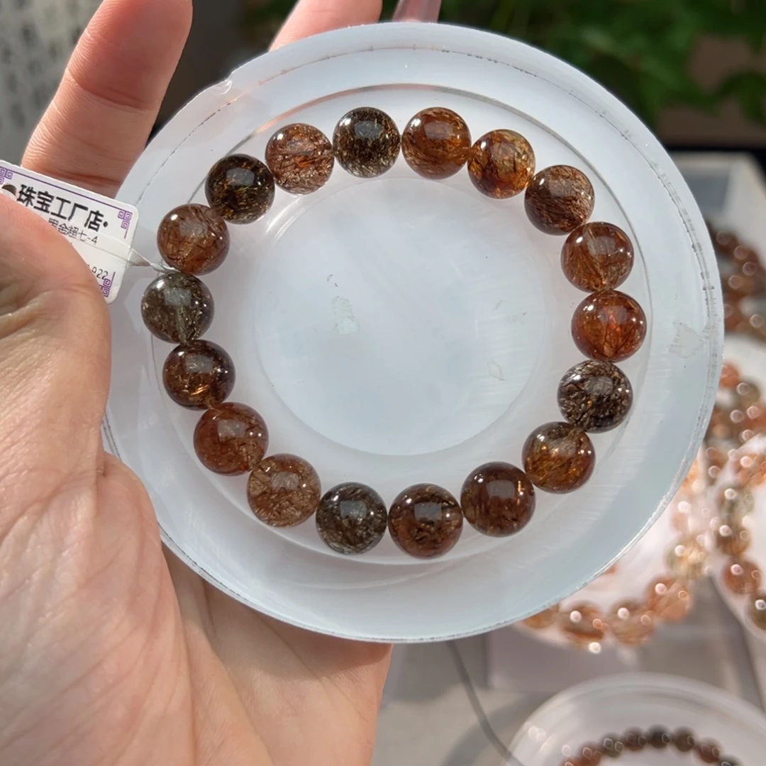 手链未镶嵌水晶黑金超七11