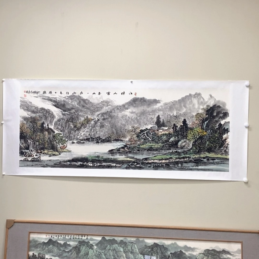 国画王镜皓小六尺精品佳作