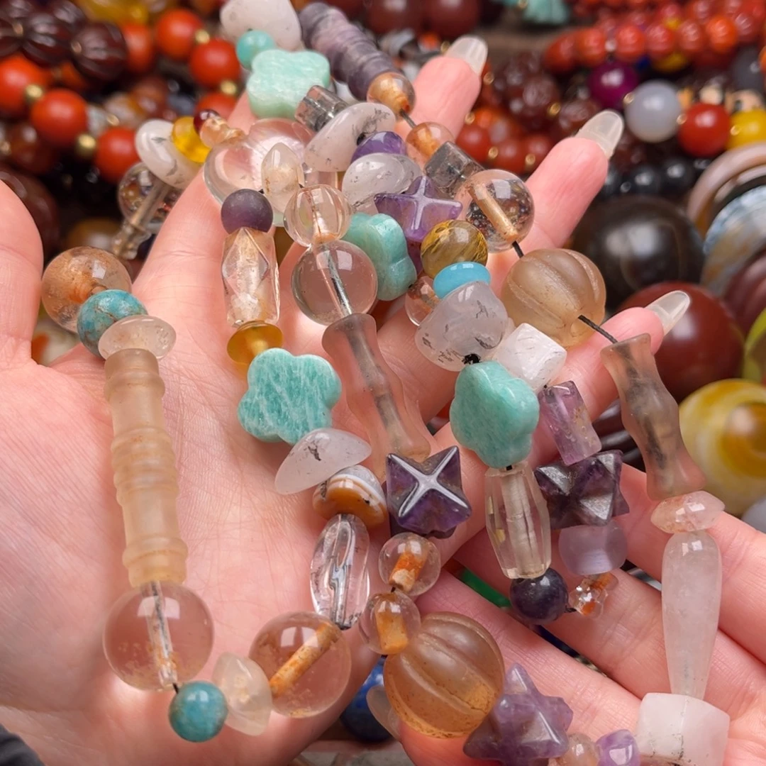 玛瑙/玉髓未镶嵌颈饰