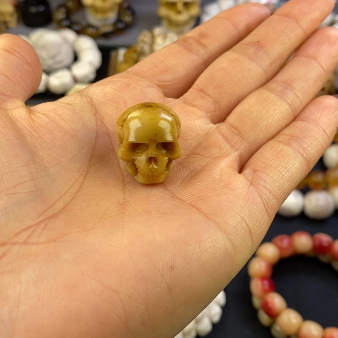 鹿骨把件好看好玩