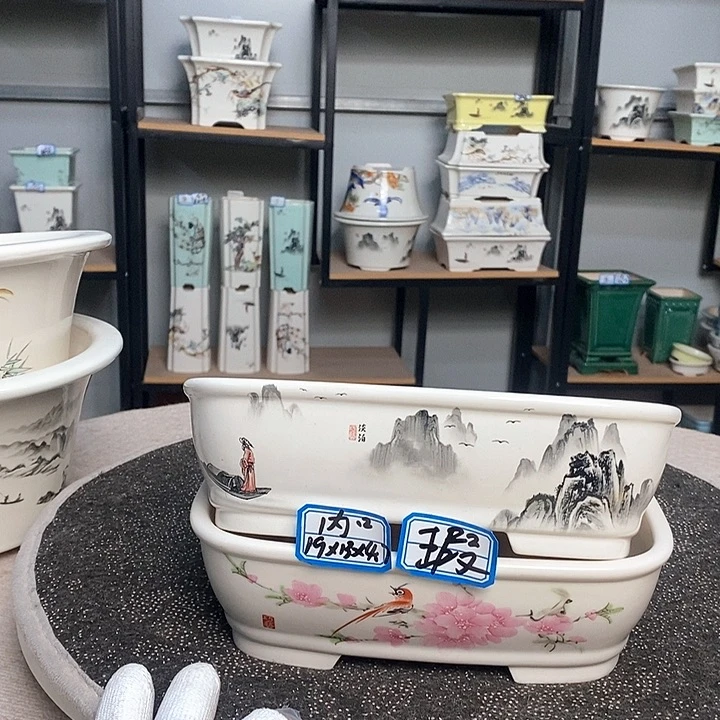 紫砂的花盆很漂亮28