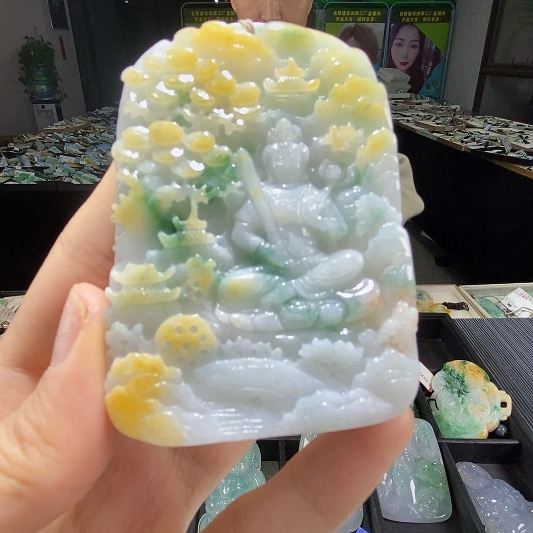 颈饰未镶嵌翡翠翡翠
