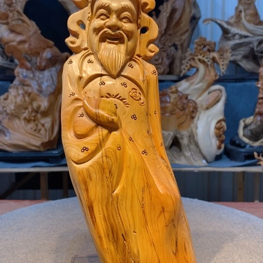 柏木（崖柏）根雕摆件