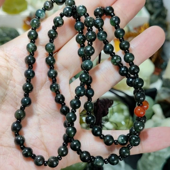 岫玉未镶嵌链子链子