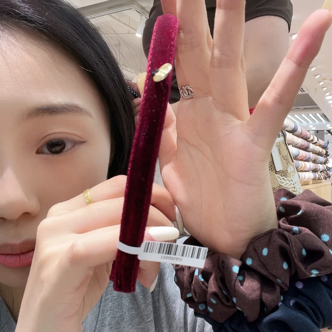 铁合金树脂酒红细发箍