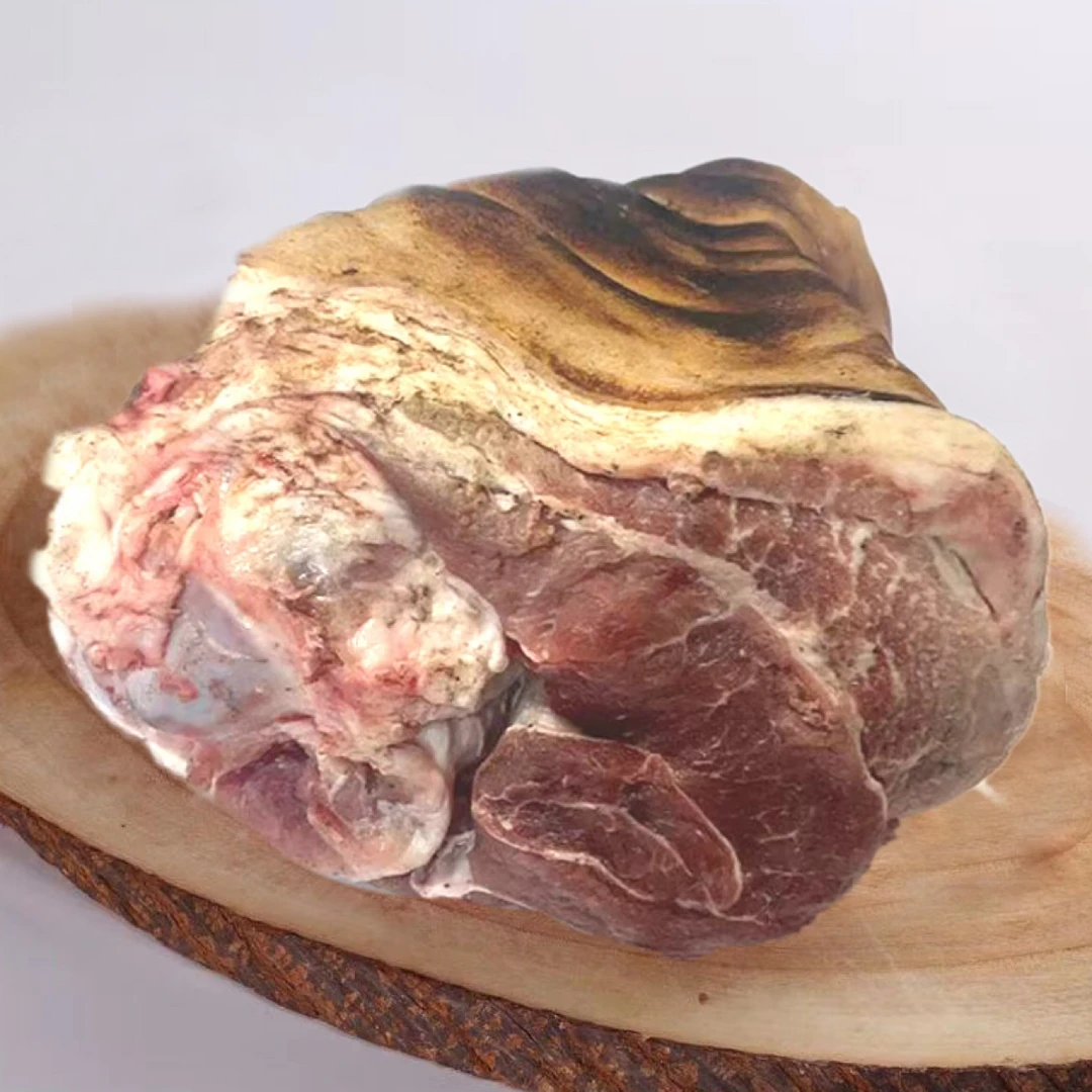 东北农村散养家猪火烧后肘子4.5斤~5斤顺丰包邮