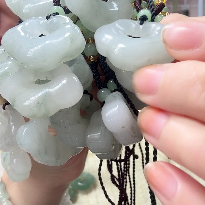 石英质玉未镶嵌颈饰多样性发货拍一发一微瑕