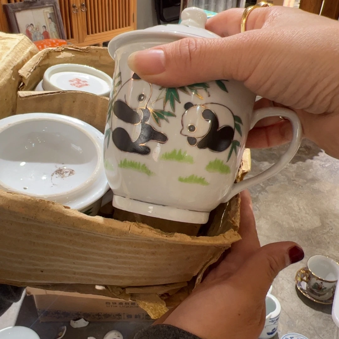 缘***人瓷片景德镇陶瓷艺术四只