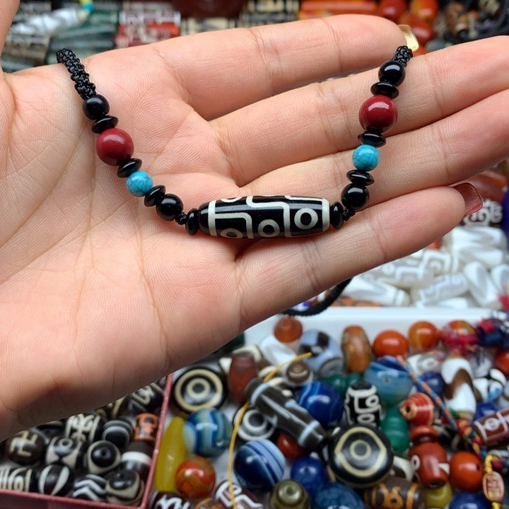 玛瑙/玉髓未镶嵌吊坠(赠链)