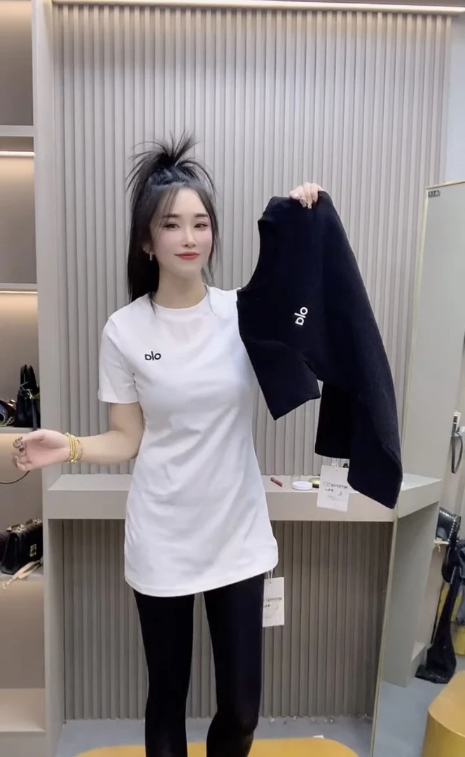 韩版简约圆领套头短袖T恤女装夏季2025新款中长款通勤百搭上衣