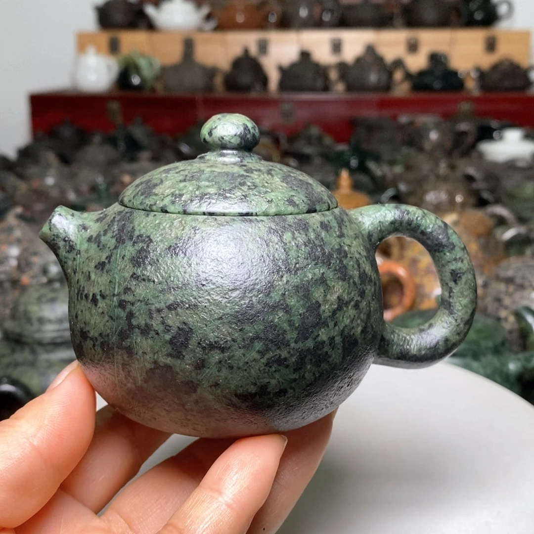 藏玉药王石福利款西施壶160cc