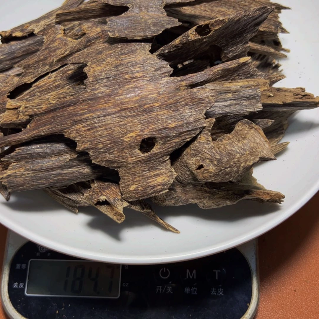 沉香木手把件岳*x沉香野料