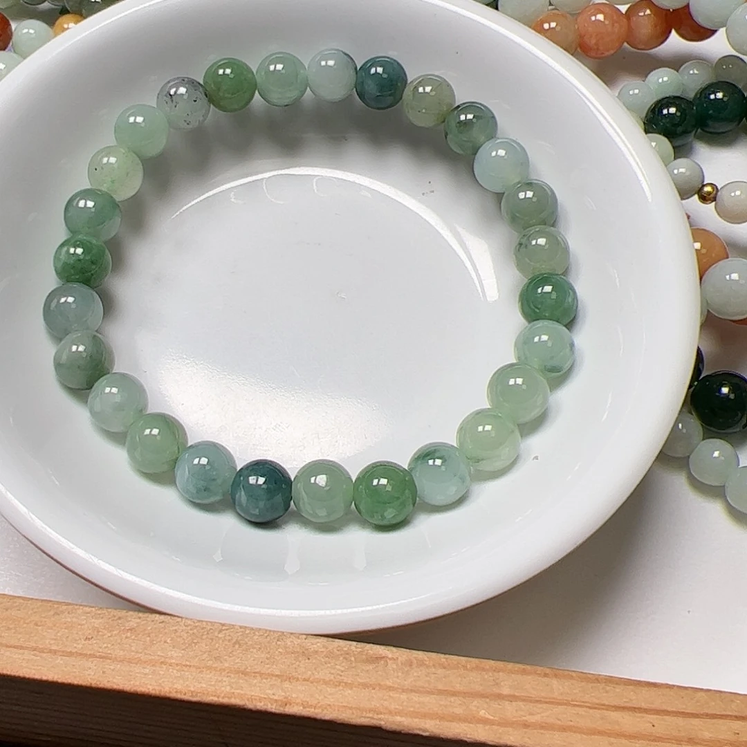 【闪购商品】翡翠手链未镶嵌花****之卡7