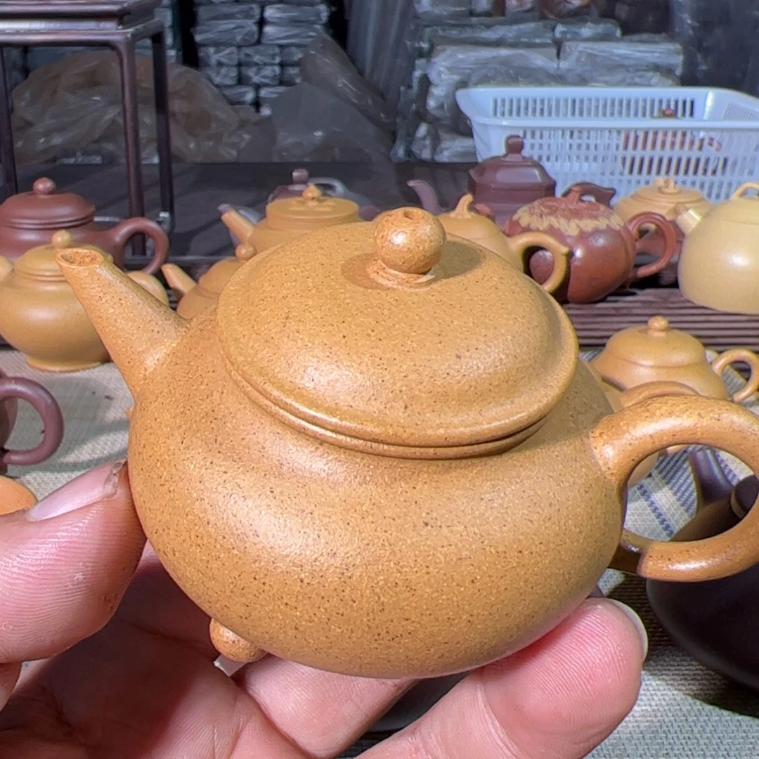 茶壶紫砂全手制作