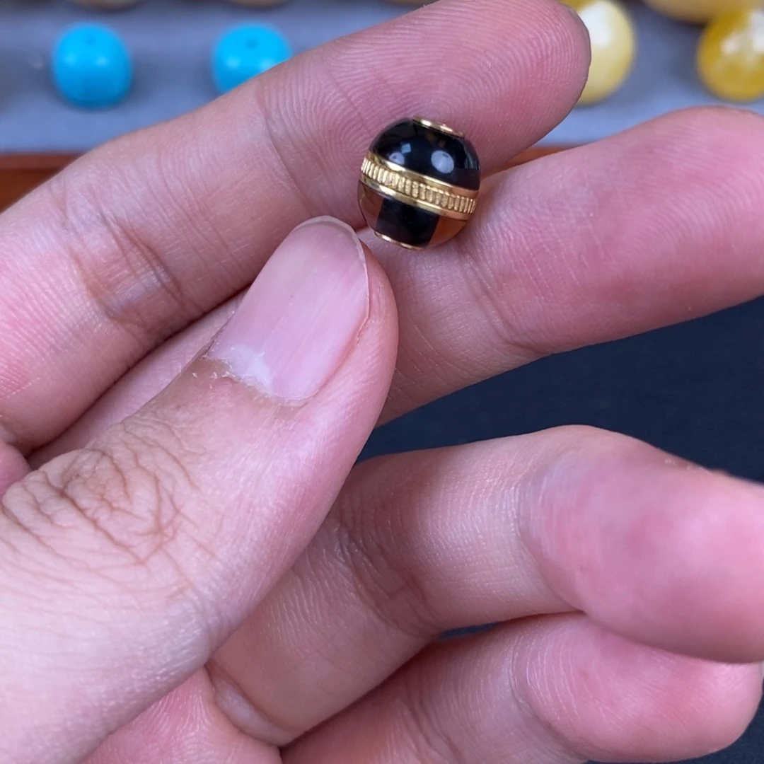 琥珀未镶嵌裸石汉堡6