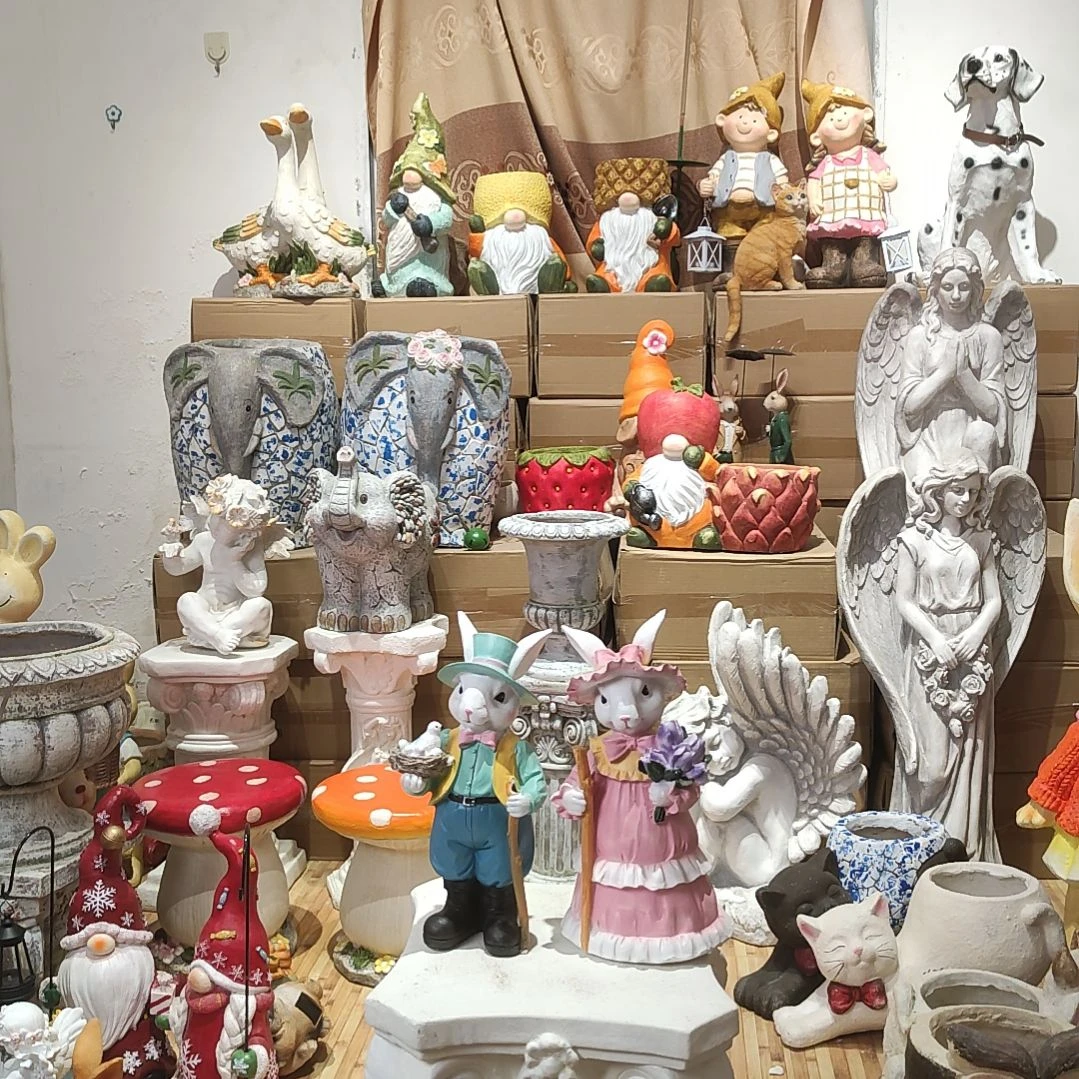 合成树脂树脂情侣兔子