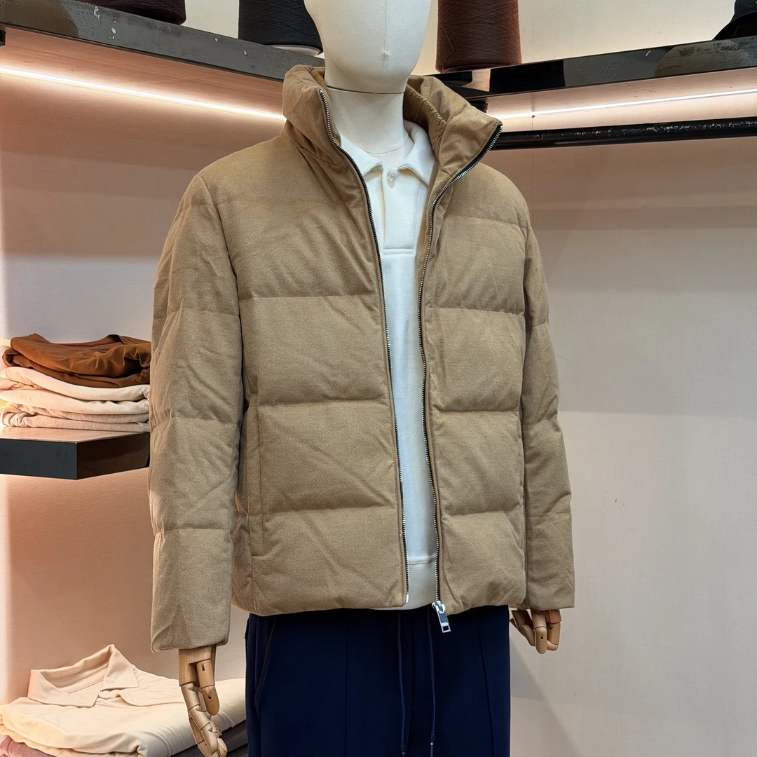 (全新原厂)8575-杰zz亚风羊绒羽绒服