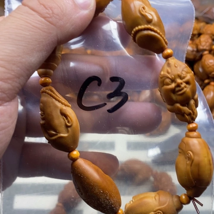 橄榄核手串/手链橄榄核雕工艺手串