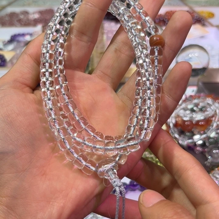 【闪购商品】水晶手链未镶嵌白水晶108