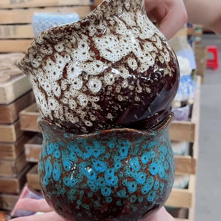 有孔.凑单10元陶瓷花盆发货！
