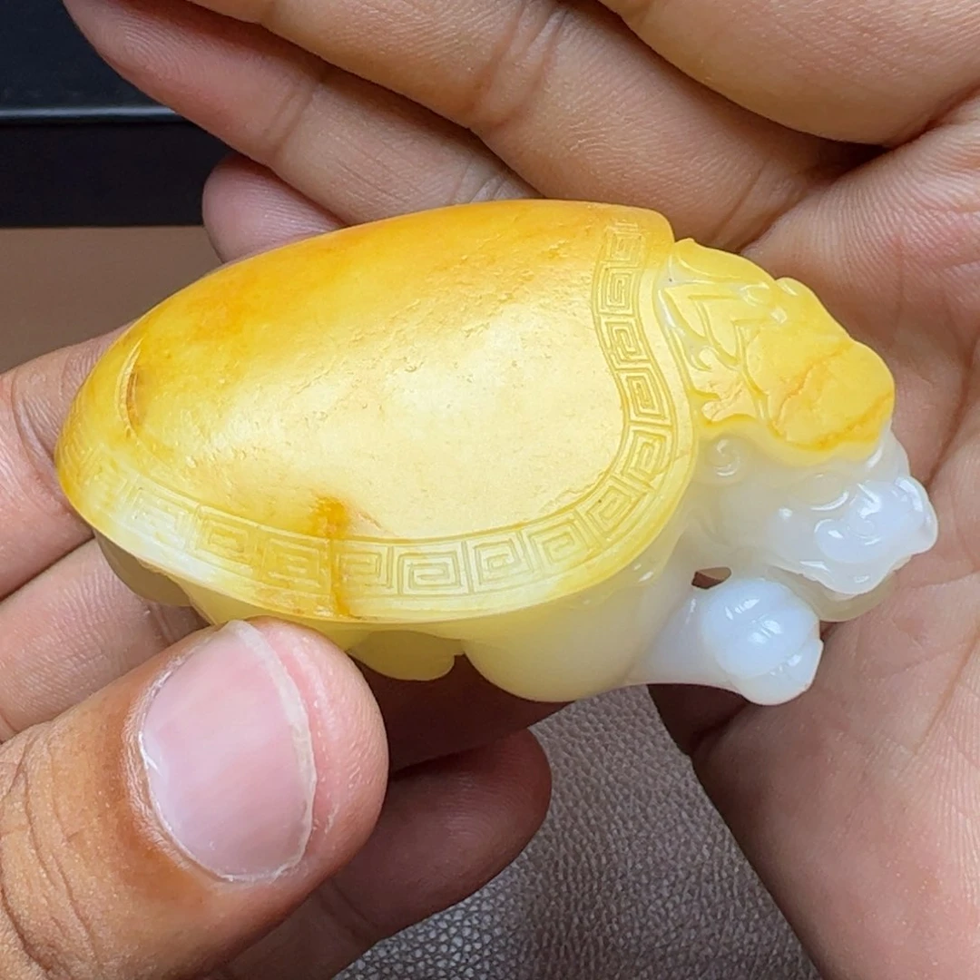 和田玉未镶嵌吊坠(不含链)