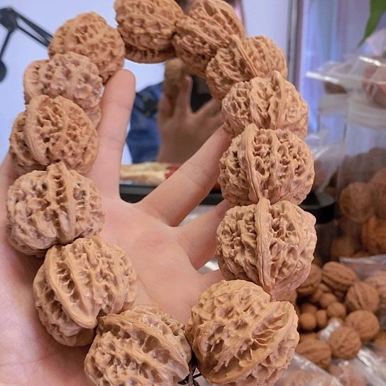 【闪购商品】把件文玩核桃40苹果手持