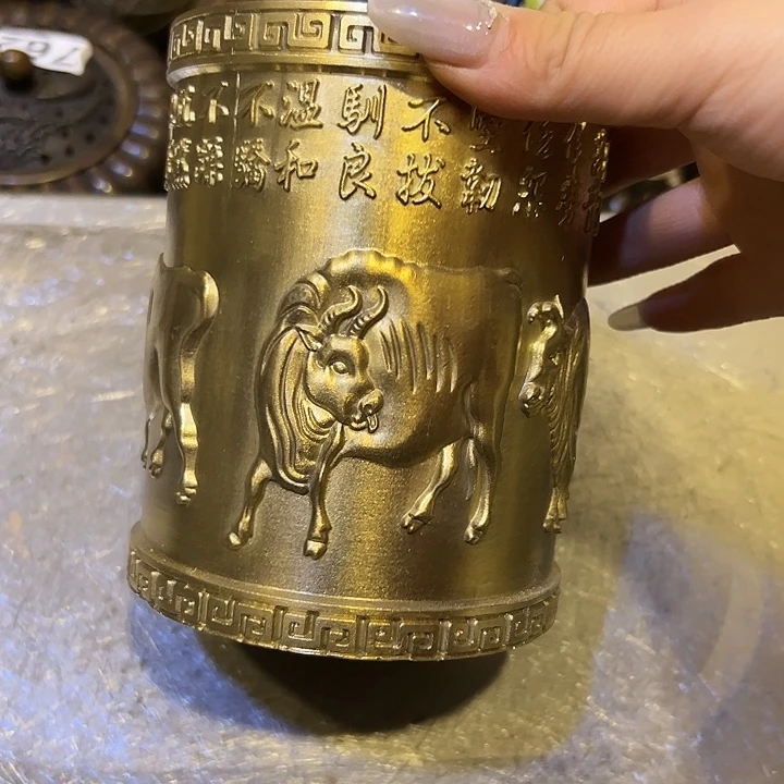 黄铜摆件,文房工艺品摆件