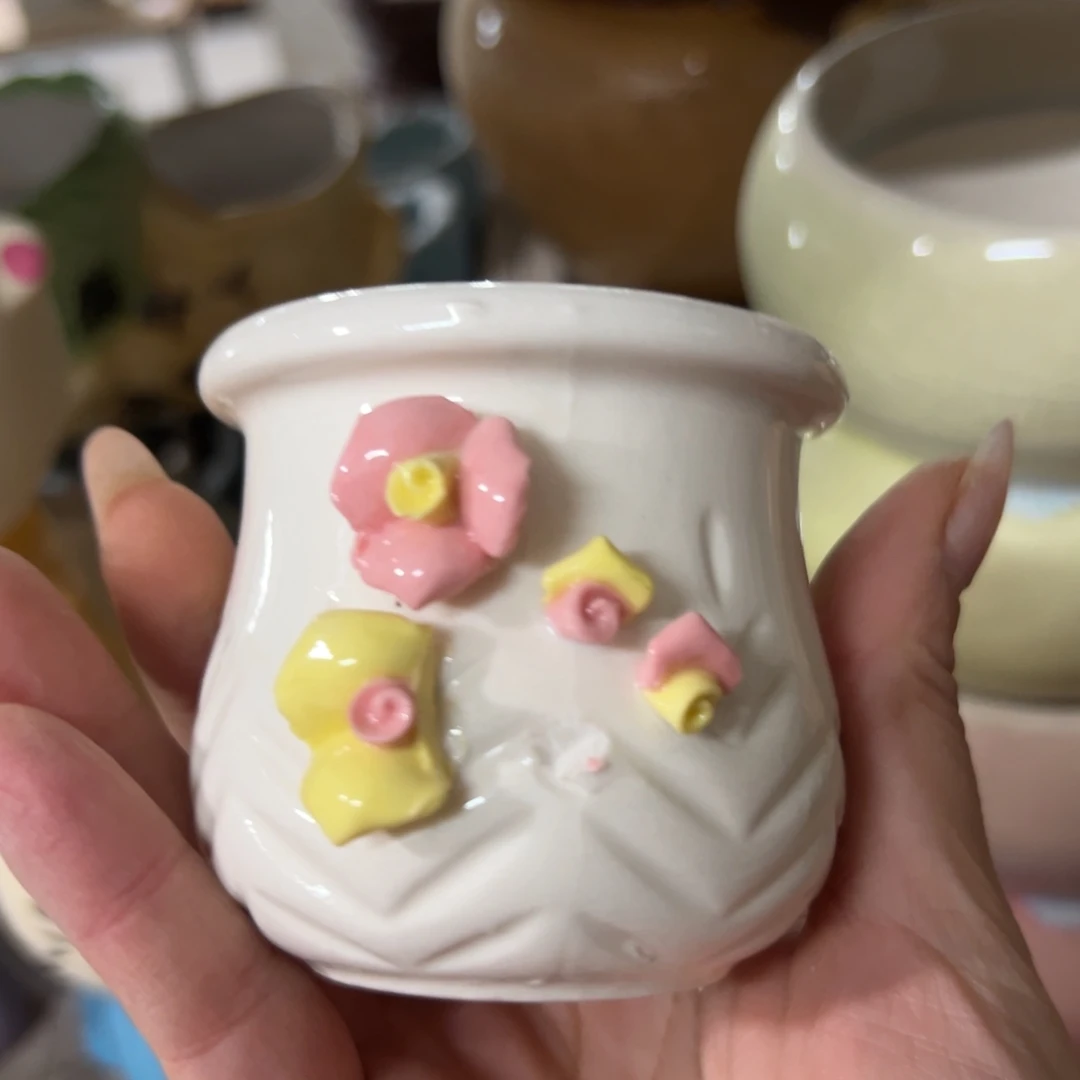 陶瓷花盆特价上新微瑕