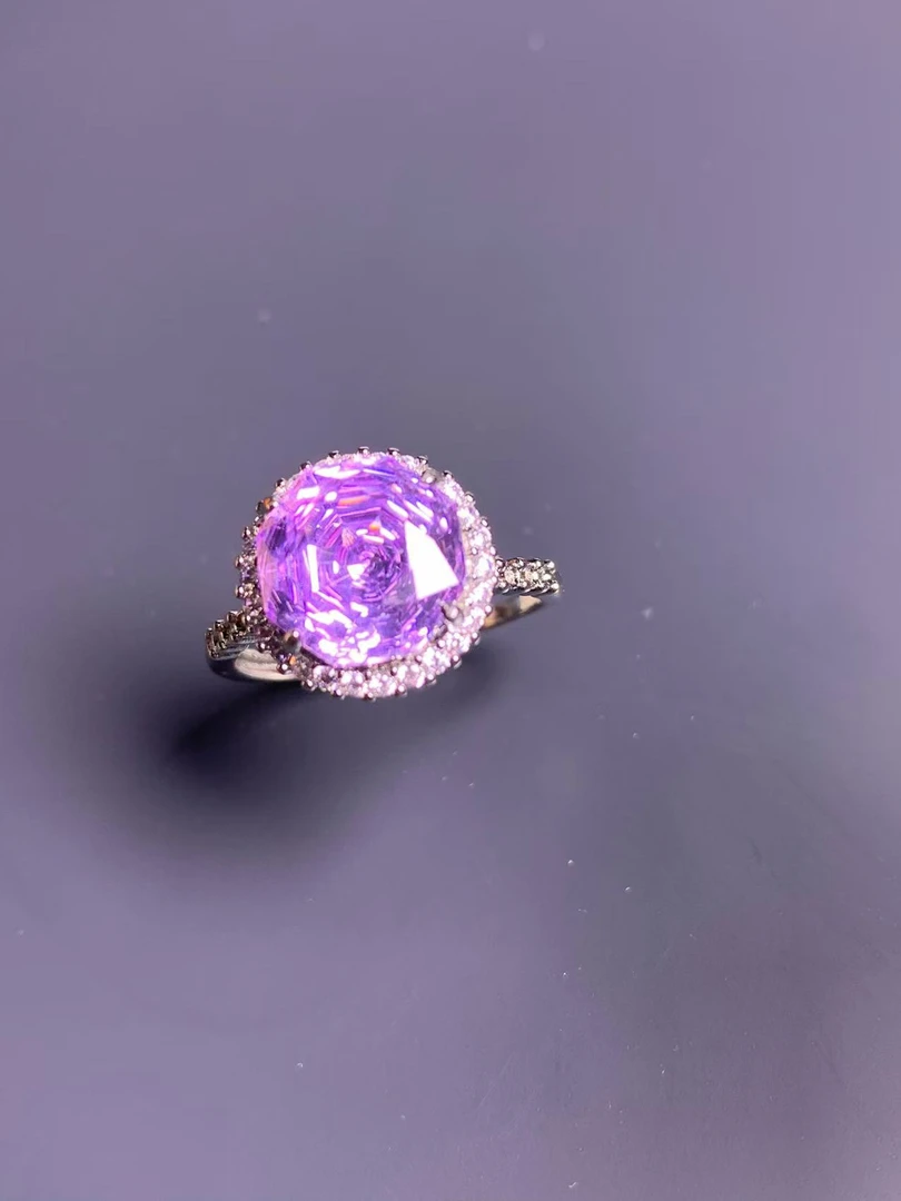 A1097经典时尚紫色饰品戒指简约