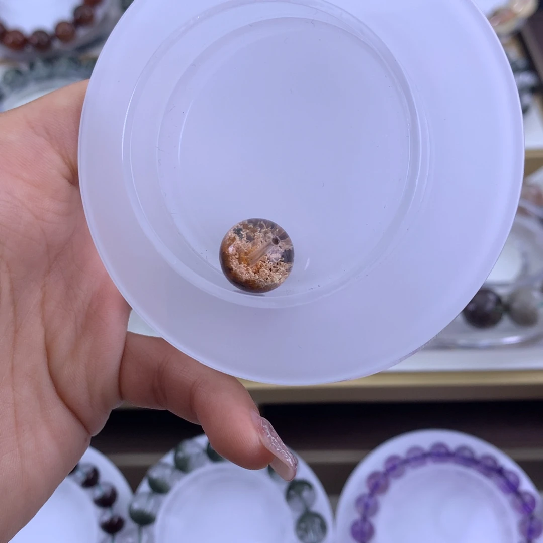 水晶手链未镶嵌我**静黄幽灵