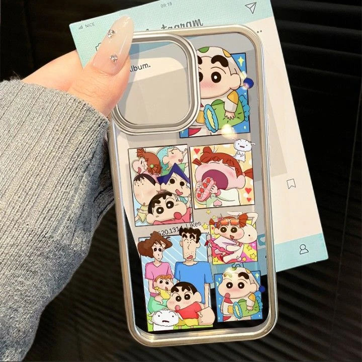 小新一家适用苹果16promax手机壳透明硅胶iphone15plus网红爆款14