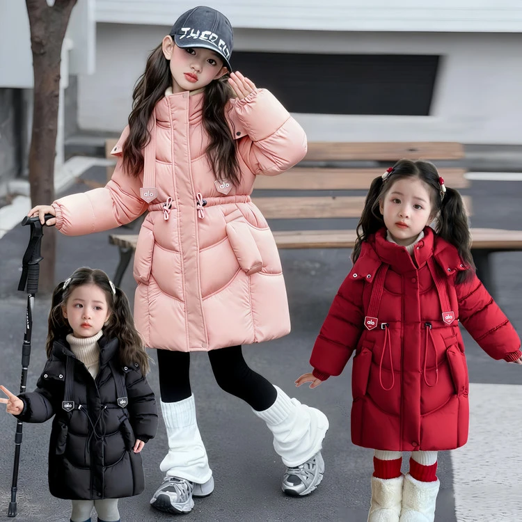 女童棉服冬季2025新款洋气儿童棉衣加厚超好看女宝宝冬装外套棉袄