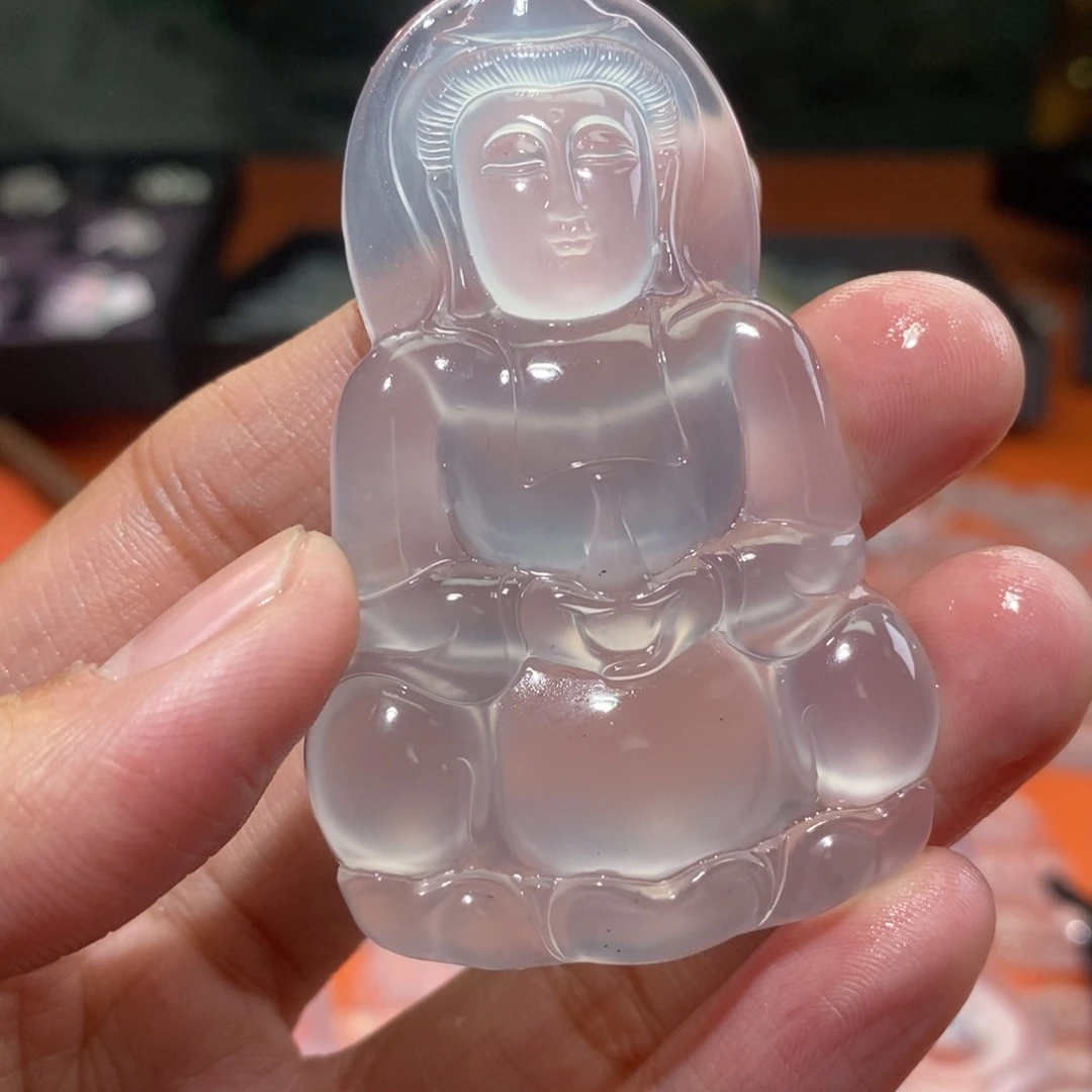 雨***今石英质玉未镶嵌珠宝半成品