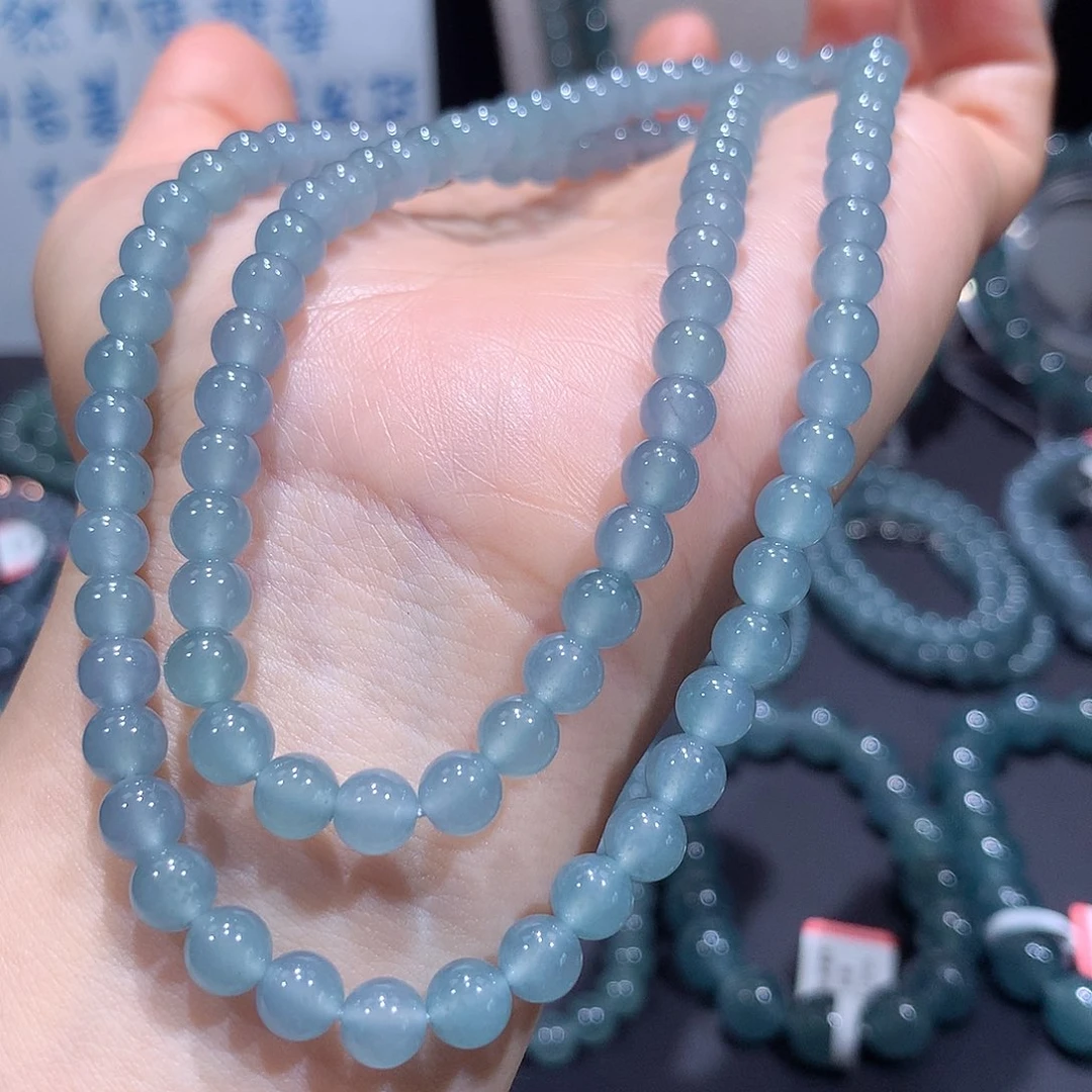 未镶嵌手串翡翠正品纯天然A货翡翠项链